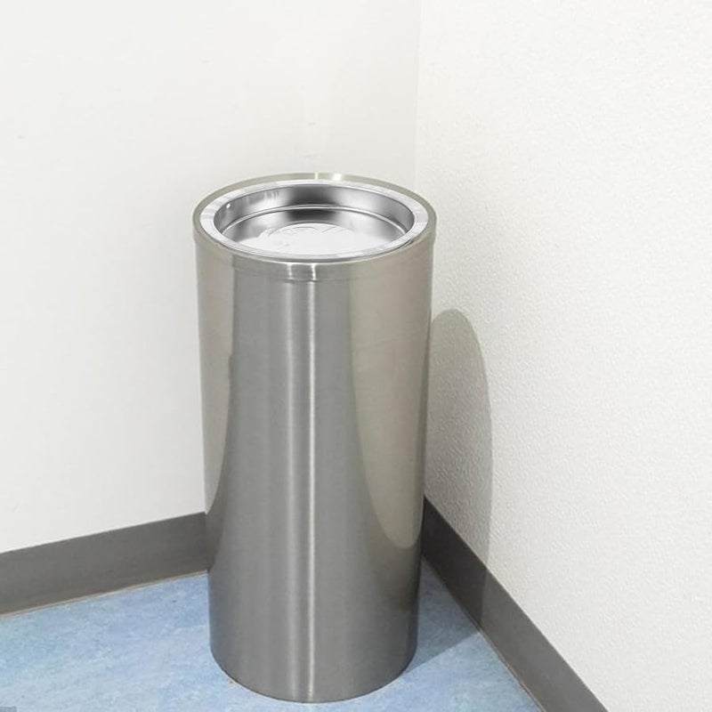 Stainless Steel Ashtray With Smoke Extinguishing Plate Reusable Outdoor Household - Image 5